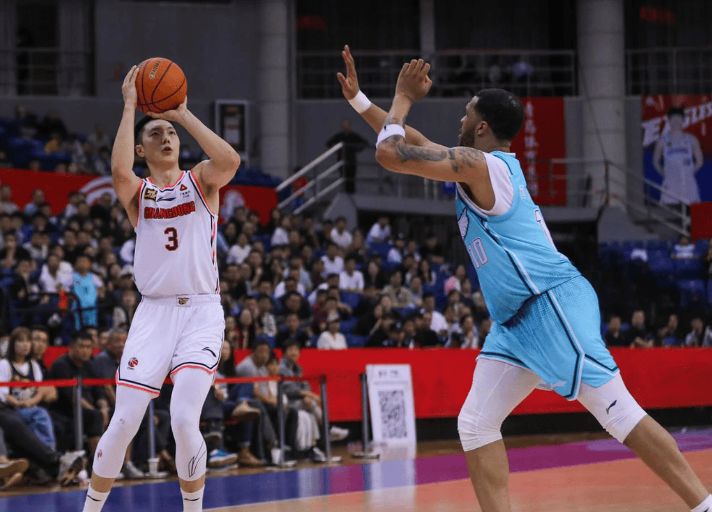 广东队终结连败在主场击败山东队